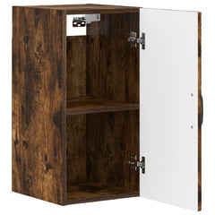vidaXL Bathroom Wall Cabinet HAARLEM Smoked Oak 30 x 31 x 59 cm 3
