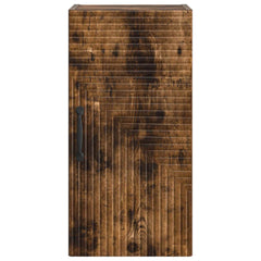 vidaXL Bathroom Wall Cabinet HAARLEM Smoked Oak 30 x 31 x 59 cm 4