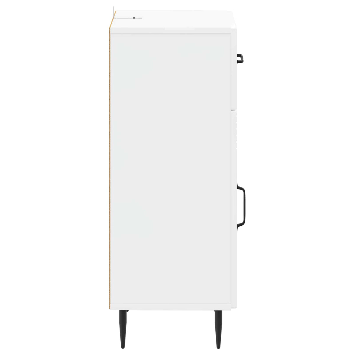 Bathroom Storage Cainet HAARLEM 30 x 31 x 80 cm High gloss white
