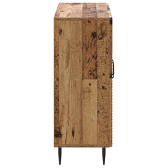 vidaXL Bathroom Storage Cainet HAARLEM Old Wood 59.5 x 31 x 80 cm 5