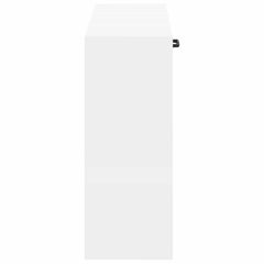 Wall-Mounted Shoe Cabinet HAARLEM 71 x 17 x 43 cm White