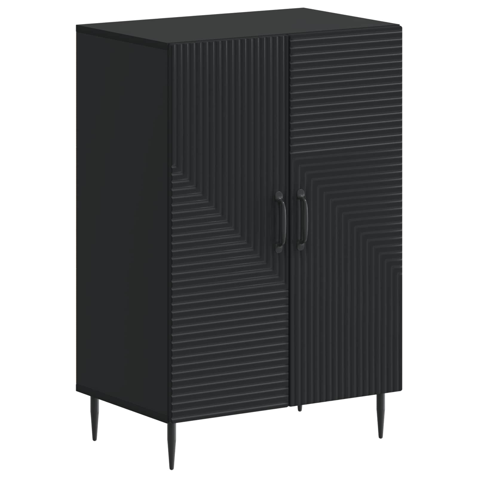 vidaXL Shoe Cabinet HAARLEM 59.5 x 39.5 x 89.5 cm Engineered Wood 2