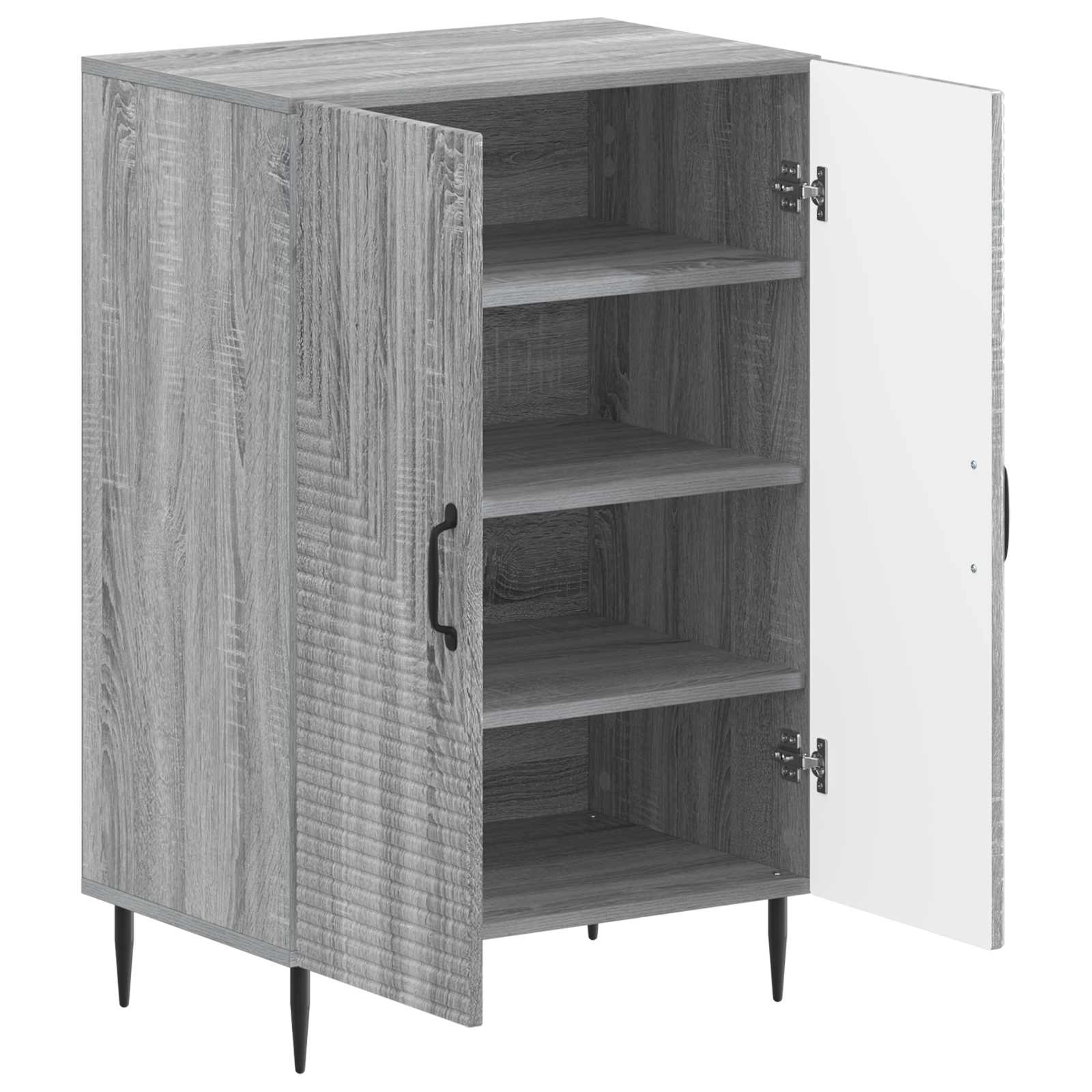 vidaXL Shoe Cabinet HAARLEM 59.5 x 39.5 x 89.5 cm Engineered Wood 3