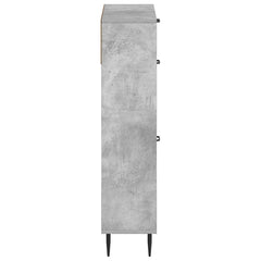vidaXL Shoe Cabinet HAARLEM 78 x 24 x 103 cm Engineered Wood 5