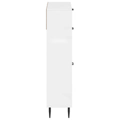 vidaXL Shoe Cabinet HAARLEM 78 x 24 x 103 cm Engineered Wood 5
