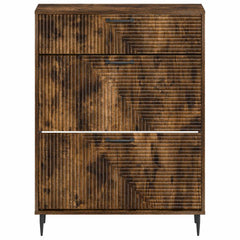 vidaXL Shoe Cabinet HAARLEM 78 x 24 x 103 cm Engineered Wood 4