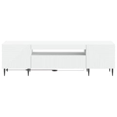 LED TV Cabinet HAARLEM 153 x 35 x 43 cm White