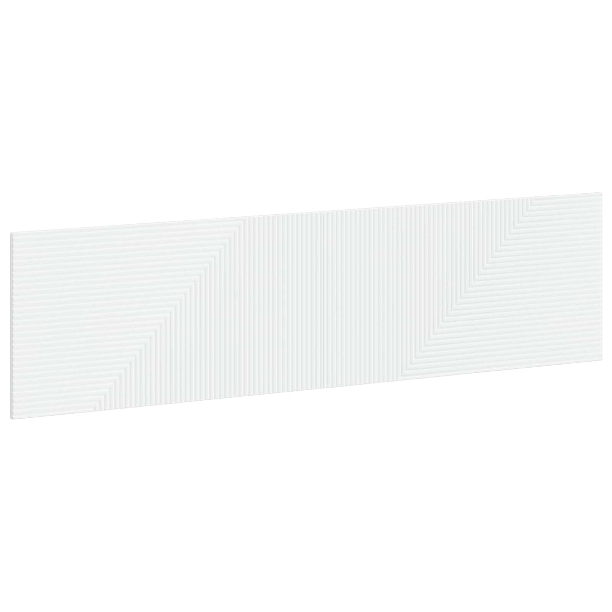 Wall-Mounted Headboard HAARLEM Engineered Wood Width 200 cm White