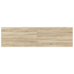 vidaXL Wall-Mounted Headboard HAARLEM Sonoma Oak Engineered Wood 3