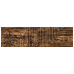 vidaXL Wall-Mounted Headboard HAARLEM Smoked Oak Engineered Wood 3
