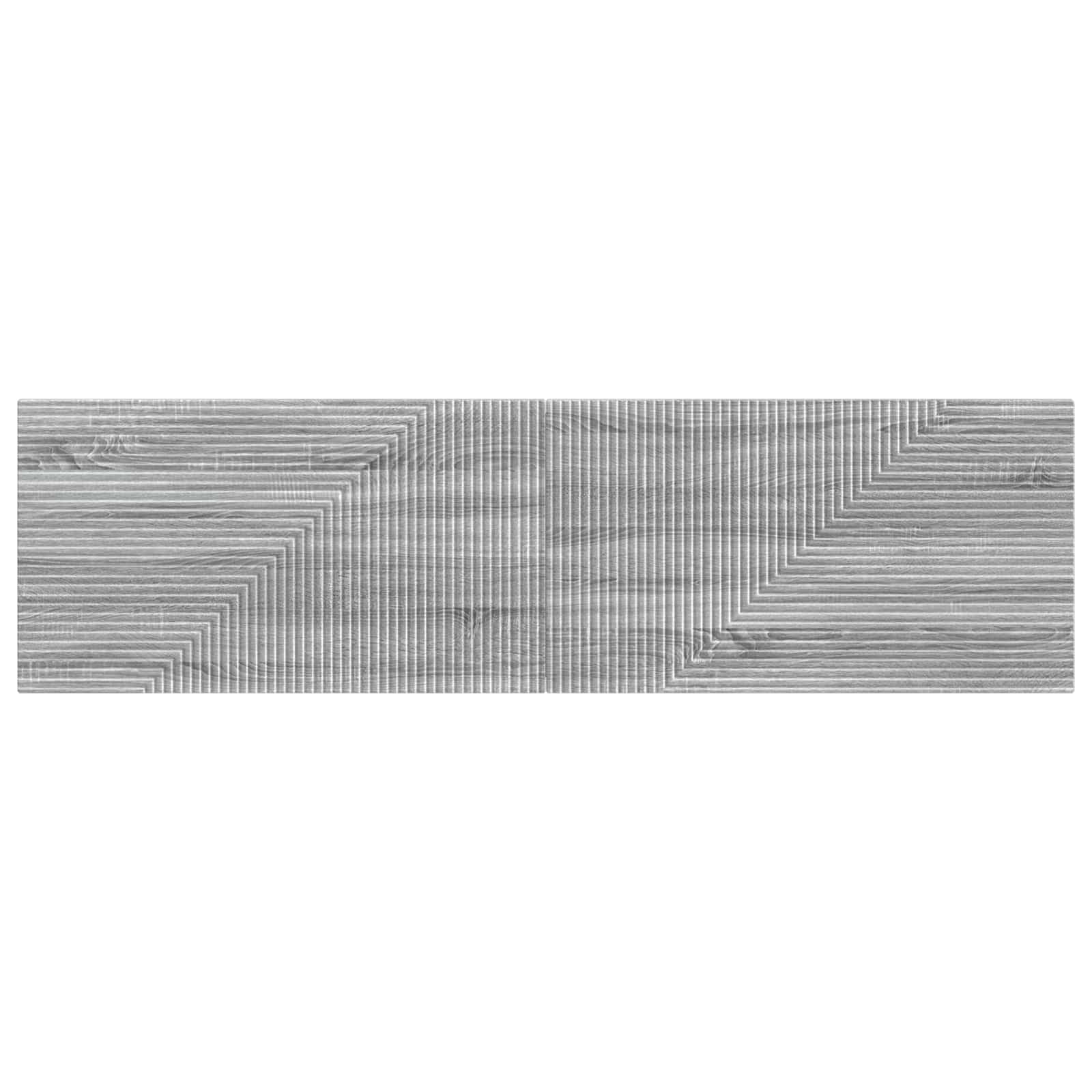 vidaXL Wall-Mounted Headboard HAARLEM Grey Sonoma Engineered Wood 3