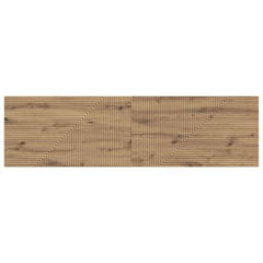 vidaXL Wall-Mounted Headboard HAARLEM Artisan Oak Engineered Wood 3