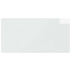 vidaXL Wall-Mounted Headboard HAARLEM High Gloss White Engineered Wood 3