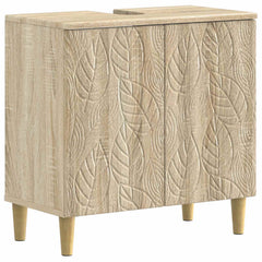 vidaXL Bathroom Sink Cabinet DELFT Sonoma Oak 59.5 x 31.5x 59 cm 2