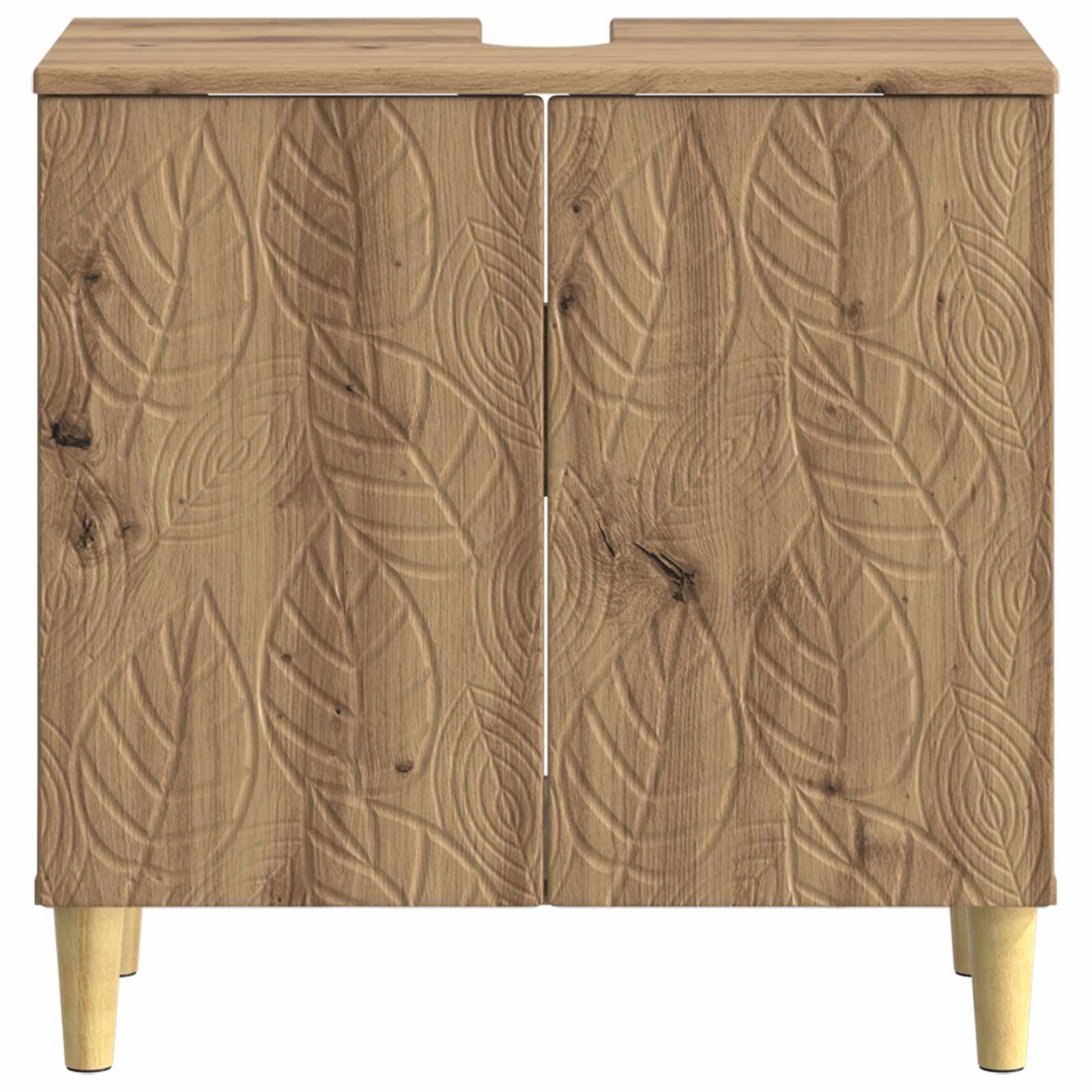 vidaXL Bathroom Sink Cabinet DELFT Artisan Oak 59.5 x 31.5x 59 cm 4