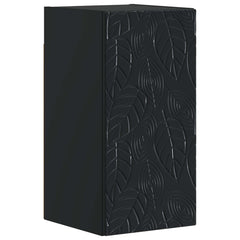 vidaXL Bathroom Wall Cabinet DELFT Black 30 x 31 x 59 cm 2
