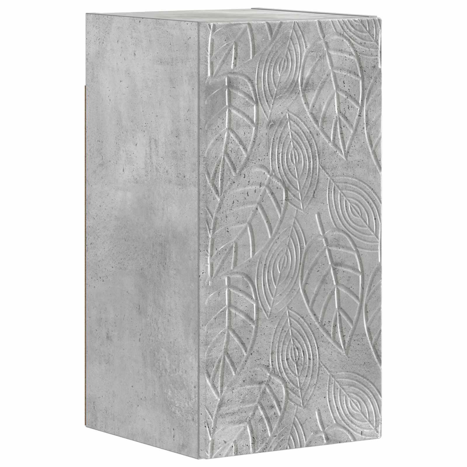 vidaXL Bathroom Wall Cabinet DELFT Concrete Grey 30 x 31 x 59 cm 2