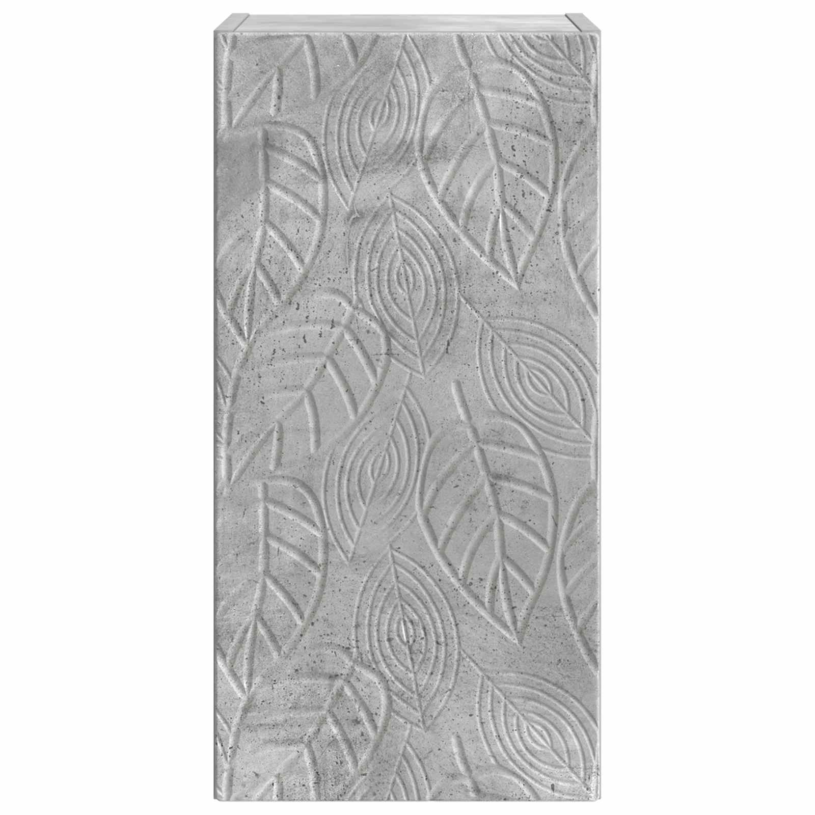 vidaXL Bathroom Wall Cabinet DELFT Concrete Grey 30 x 31 x 59 cm 4
