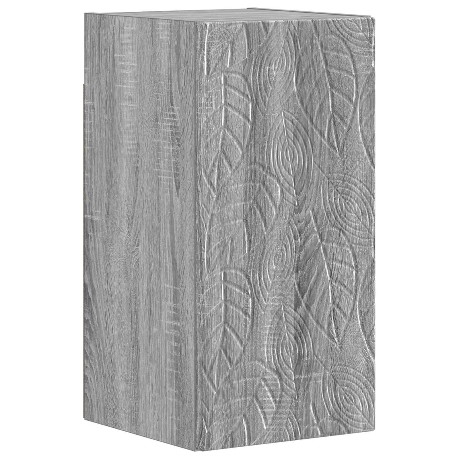 vidaXL Bathroom Wall Cabinet DELFT Grey Sonoma 30 x 31 x 59 cm 2
