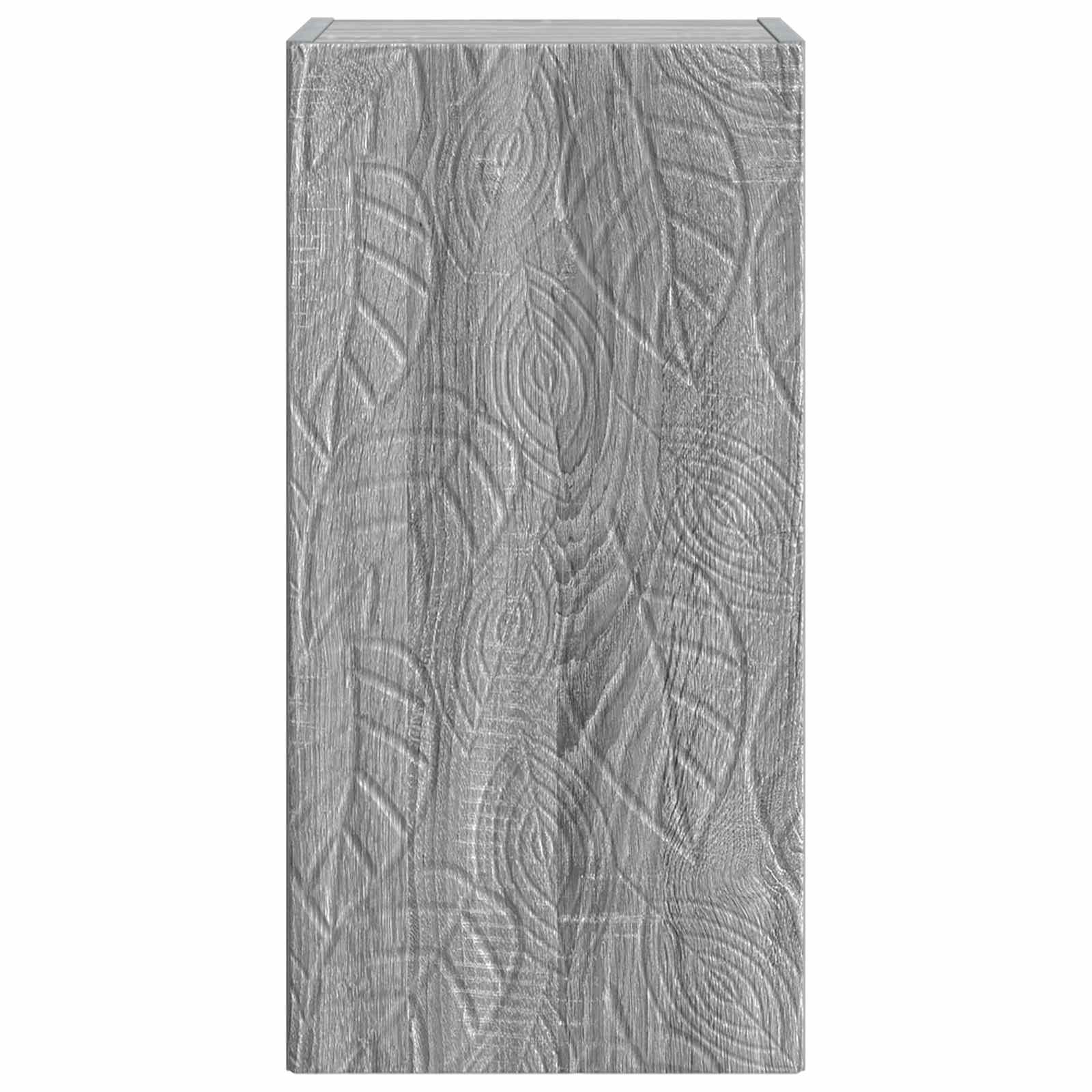 vidaXL Bathroom Wall Cabinet DELFT Grey Sonoma 30 x 31 x 59 cm 4