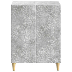 vidaXL Bathroom Storage Cainet DELFT Concrete Grey 59.5 x 31 x 80 cm 4