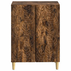 vidaXL Bathroom Storage Cainet DELFT Smoked Oak 59.5 x 31 x 80 cm 4
