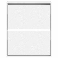 vidaXL Wall-Mounted Shoe Cabinet DELFT 71 x 17 x 86 cm Engineered Wood 4