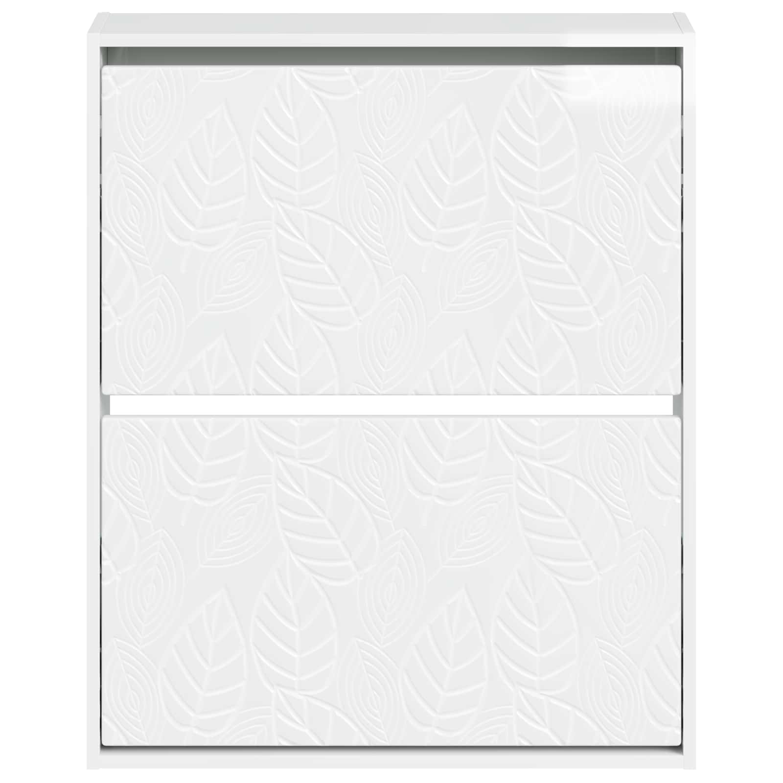 vidaXL Wall-Mounted Shoe Cabinet DELFT 71 x 17 x 86 cm Engineered Wood 4
