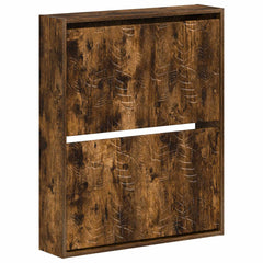 vidaXL Wall-Mounted Shoe Cabinet DELFT 71 x 17 x 86 cm Engineered Wood 2