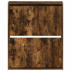 vidaXL Wall-Mounted Shoe Cabinet DELFT 71 x 17 x 86 cm Engineered Wood 4