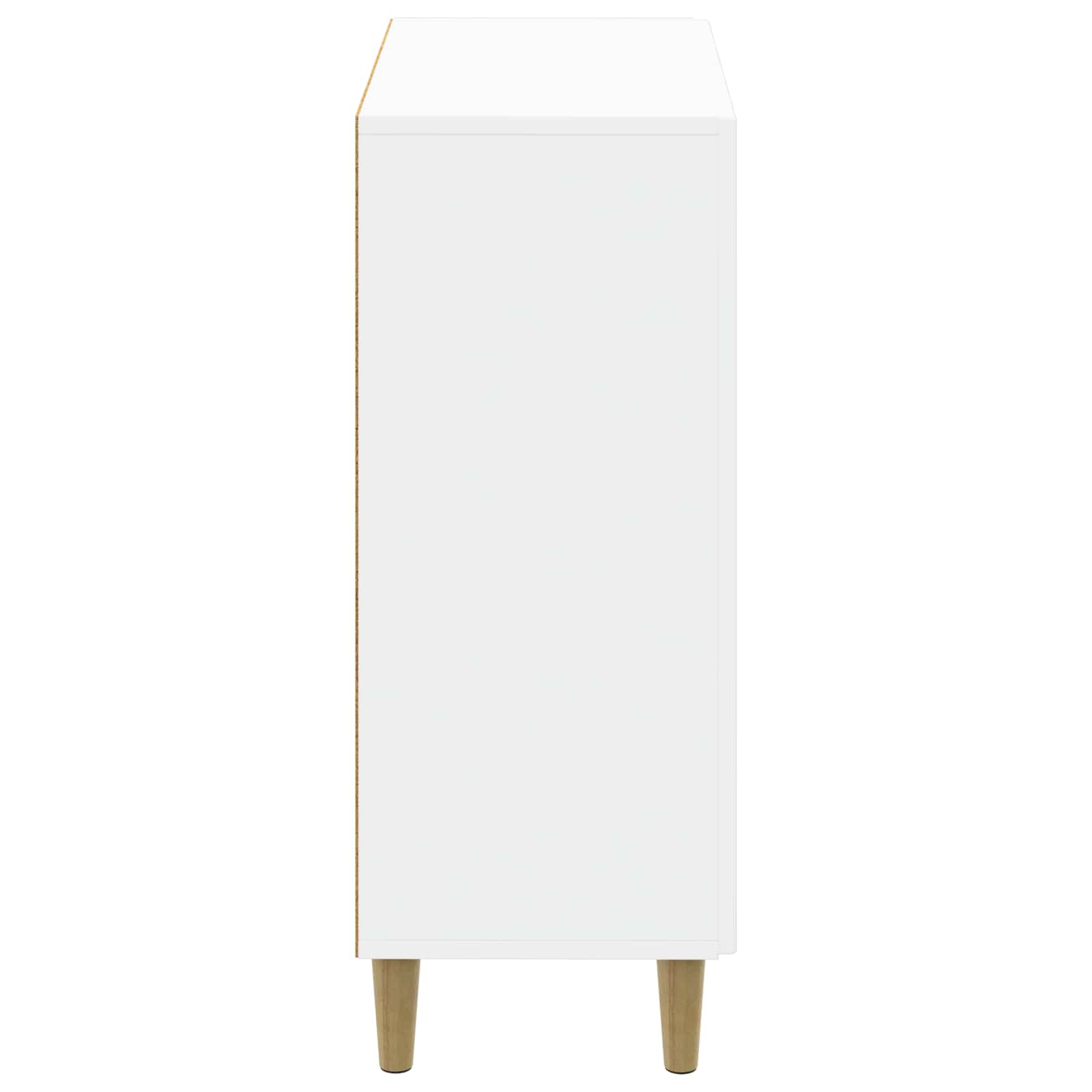 vidaXL Shoe Cabinet DELFT 59.5 x 39.5 x 90 cm Engineered Wood White 5