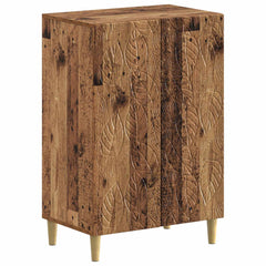vidaXL Shoe Cabinet DELFT 59.5 x 39.5 x 90 cm Engineered Wood Old Wood 2