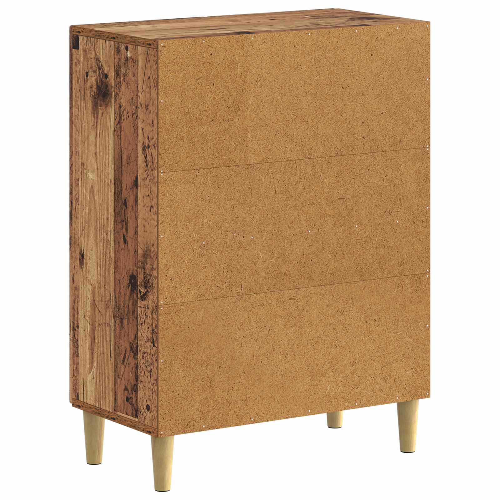 vidaXL Shoe Cabinet DELFT 59.5 x 39.5 x 90 cm Engineered Wood Old Wood 6