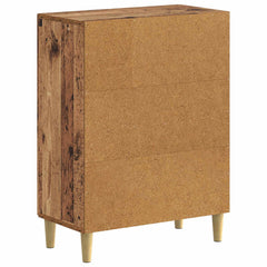 vidaXL Shoe Cabinet DELFT 59.5 x 39.5 x 90 cm Engineered Wood Old Wood 6