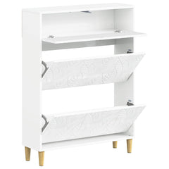 vidaXL Shoe Cabinet DELFT 78 x 24 x 103 cm Engineered Wood 3