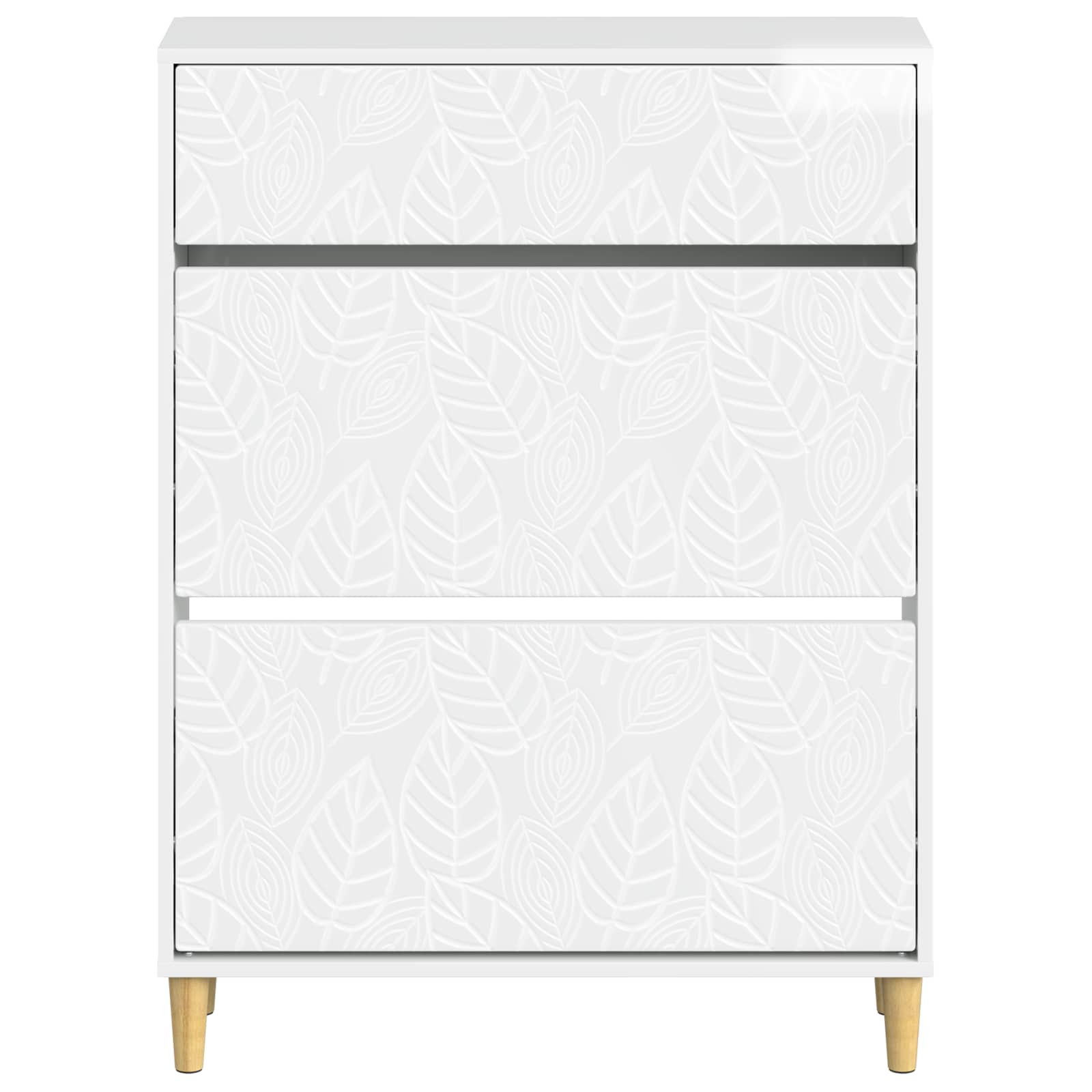 vidaXL Shoe Cabinet DELFT 78 x 24 x 103 cm Engineered Wood 4