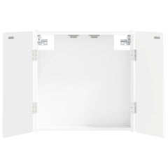 vidaXL Dartboard Cabinet DELFT White 52.5 x 10.5 x 53.5 cm 2
