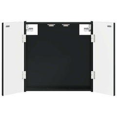 vidaXL Dartboard Cabinet DELFT Black 52.5 x 10.5 x 53.5 cm 2