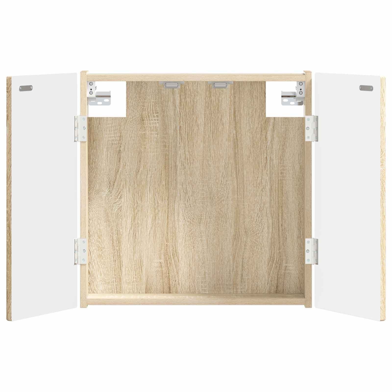 vidaXL Dartboard Cabinet DELFT Sonoma Oak 52.5 x 10.5 x 53.5 cm 2