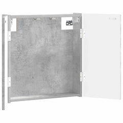 vidaXL Dartboard Cabinet DELFT Concrete Grey 52.5 x 10.5 x 53.5 cm 3