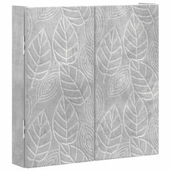 vidaXL Dartboard Cabinet DELFT Concrete Grey 52.5 x 10.5 x 53.5 cm 4