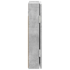 vidaXL Dartboard Cabinet DELFT Concrete Grey 52.5 x 10.5 x 53.5 cm 5