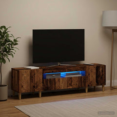 LED TV Cabinet DELFT 153 x 35 x 43 cm Old wood