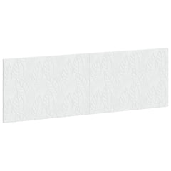 vidaXL Wall-Mounted Headboard DELFT White Engineered Wood 2