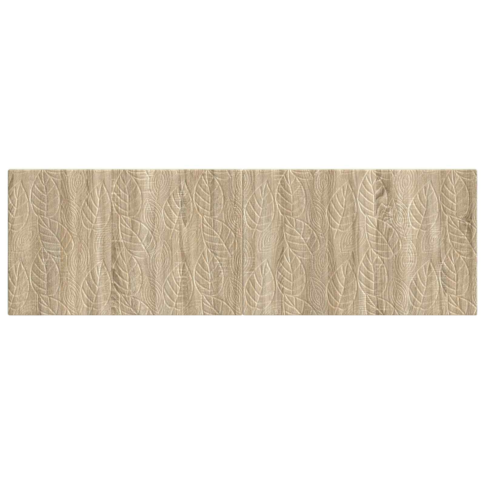 vidaXL Wall-Mounted Headboard DELFT Sonoma Oak Engineered Wood 3