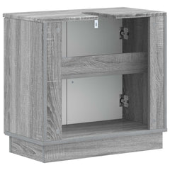 vidaXL Bathroom Sink Cabinet HOORN Grey Sonoma 59.5 x 31.5x 56 cm 6