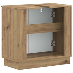vidaXL Bathroom Sink Cabinet HOORN Artisan Oak 59.5 x 31.5x 56 cm 6
