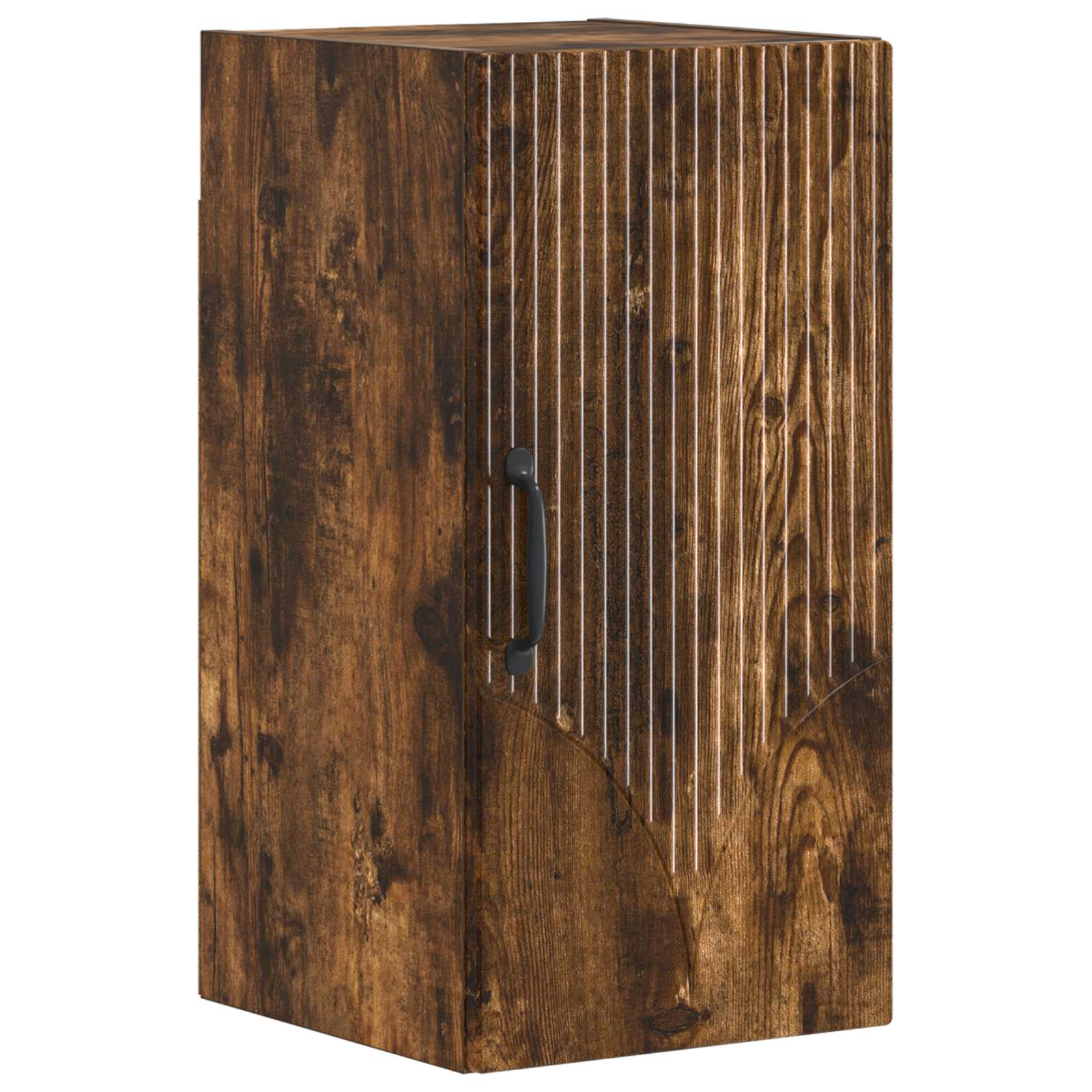 vidaXL Bathroom Wall Cabinet HOORN Smoked Oak 30 x 31 x 59 cm 2