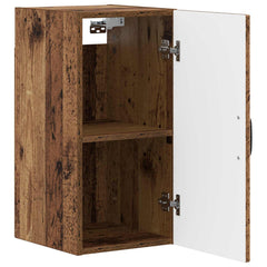 vidaXL Bathroom Wall Cabinet HOORN Old Wood 30 x 31 x 59 cm 3