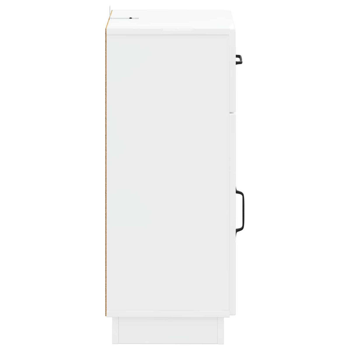 Bathroom Storage Cainet HOORN 30 x 31 x 77 cm High gloss white